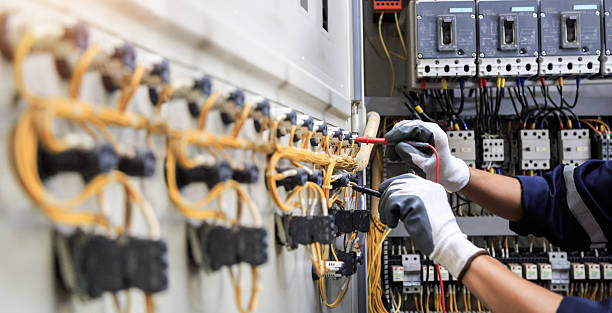 Professional Electrician technician working in Stewart Manor, NY